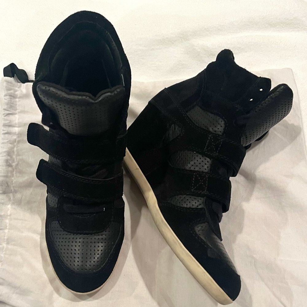 Limited Edition Wedged Ash Sneakers - Size 40